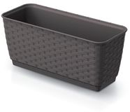 Prosperplast Ratolla Decoratieve Pot Imitatie Rattan Umbra Kunststof 6 l