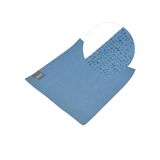 Homéa, Ultra absorberende microvezeldoek voor keuken/badkamer, 30 x 30 cm, pauwblauw