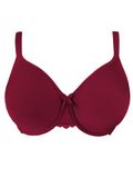 SugarShape BH LUCIA Demi-BHs mit Bügel, T-Shirt-BHs, Spacer, mit Schale, bordeaux, 95E
