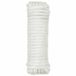 vidaXL Boottouw 10 mm 9 m Wit Polyester