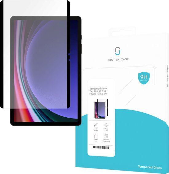 Just in Case Paper Feel Screenprotector Samsung Galaxy Tab S9 / S8 / S7 - 1 Pack