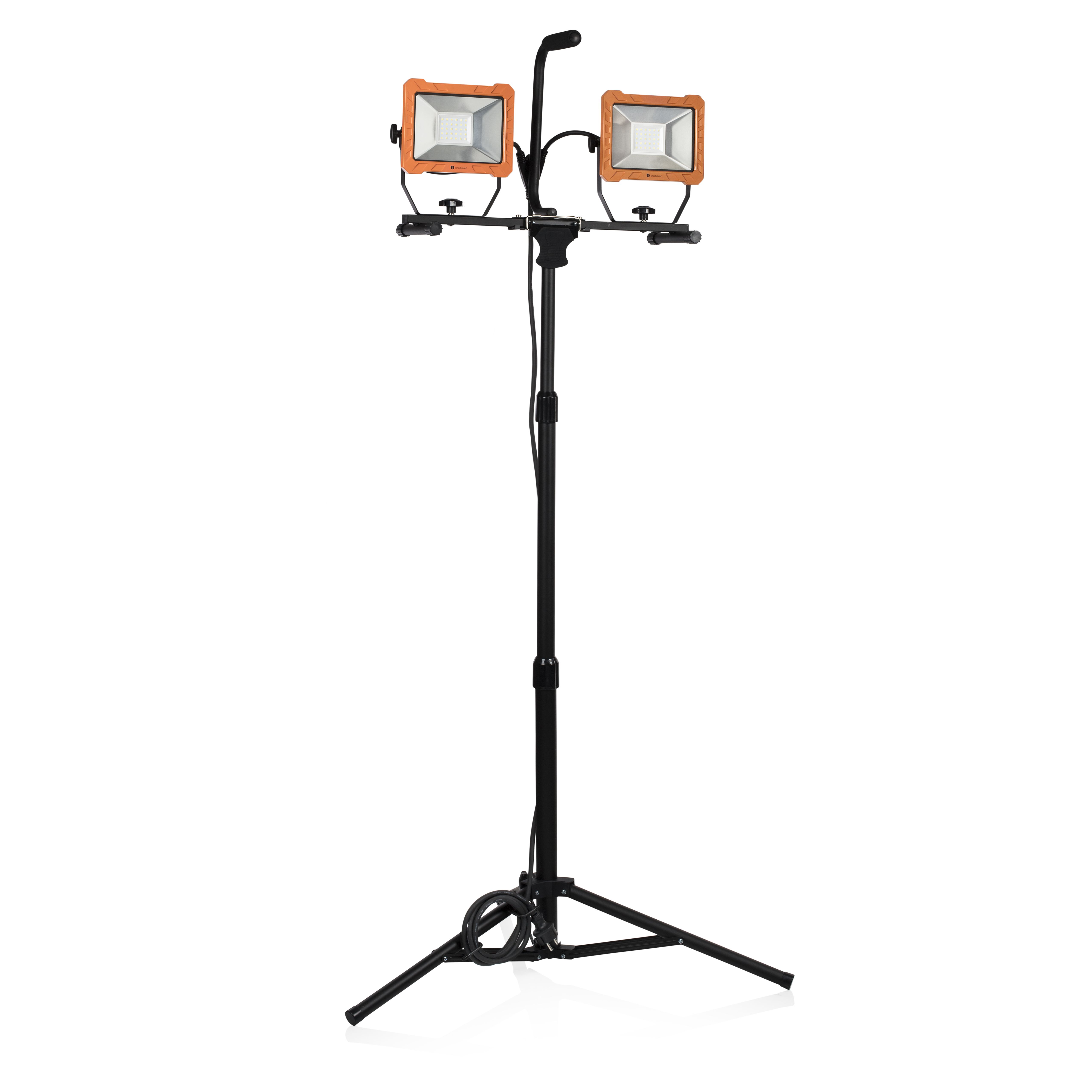 Smartwares FCL-80114 LED floodlights on tripod - 2x 30W - 4000K - IP65
