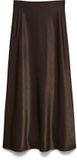 Vero Moda Chocolate Torte 1 Rechte rok VMCHARM Mid waist Midi-rok Viscose Herfst/Winter 2026