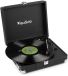 Audizio RP111BK Retro platenspeler met speakers - Zwart