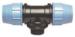 Somatherm 3733-20-15L T-stuk 90 graden mannelijk 15/21 / pe20-kunststof, grijs