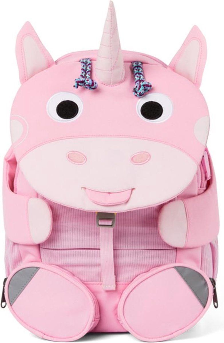 Affenzahn Kinderrugzak 8L Eenhoorn Roze Polyester