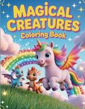 Magical Creatures Coloring Book