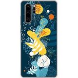 1001 coques Huawei P30 Pro Sea flowers bedrukt siliconen hoesje