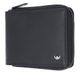 Golden Head Leren portemonnee Polo RFID Protect RV-Scheintasche 1367 Schwarz zwart