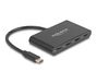 Delock 64174 USB 3.2 Gen 1 Type-C Hub, 4x USB-C, 5000 Mbit/s, Zwart