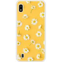 Samsung Galaxy A10 Marguerittes Verstevigd hoesje met sublimatie bedrukking