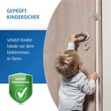 Reer Vingerklembeveiliging voor deuren, deurstopper, transparant
