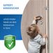 Reer Vingerklembeveiliging voor deuren, deurstopper, transparant