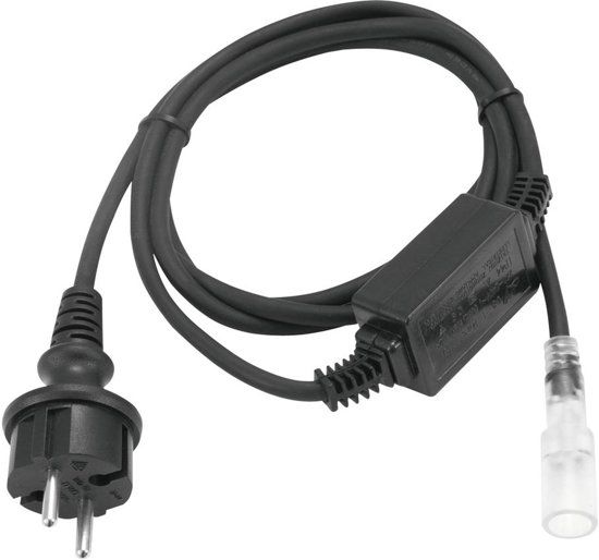 EUROLITE lichtslang LED RL1 connector 5mm - zwart