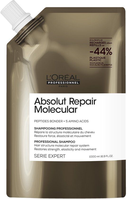 L'Oréal Professionnel Absolut Repair Molecular Shampoo Refill 1000ml