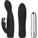Ensemble Sinful Double Trouble Vibromasseur Bullet et Rabbit - Noir