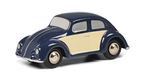 Schuco Piccolo VW Brezelkever - Modelauto - Blauw/Beige