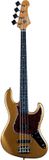 JET JJB-300 GD R JB-style Basse électrique 4 cordes Touche palissandre Or