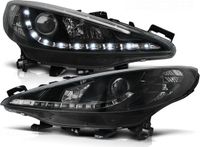 Viking Choice AP Onderdelen B.V. Koplampen met parkeerlicht PEUGEOT 207 05 06-06 12 ZWART