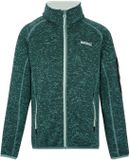 Regatta Kids Junior Newhill Full Zip Marl Fleece Groente 6-7 jaar
