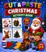 Christmas Cut & Paste Activity Book for Kids Ages 3–5