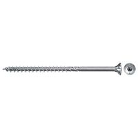 Fischer 50 x vis de panneau aggloméré Power-Fast II 4,5 x 40, tête fraisée avec étoile intérieure TX filetage partiel zingué par galvanisation, passivé bleu (art. 670664)