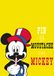 Mickey Komar Mickey Mouse Moustache - Grootte: 50 x 70 cm - muurschildering, posters, kunstdruk (zonder lijst), Disney