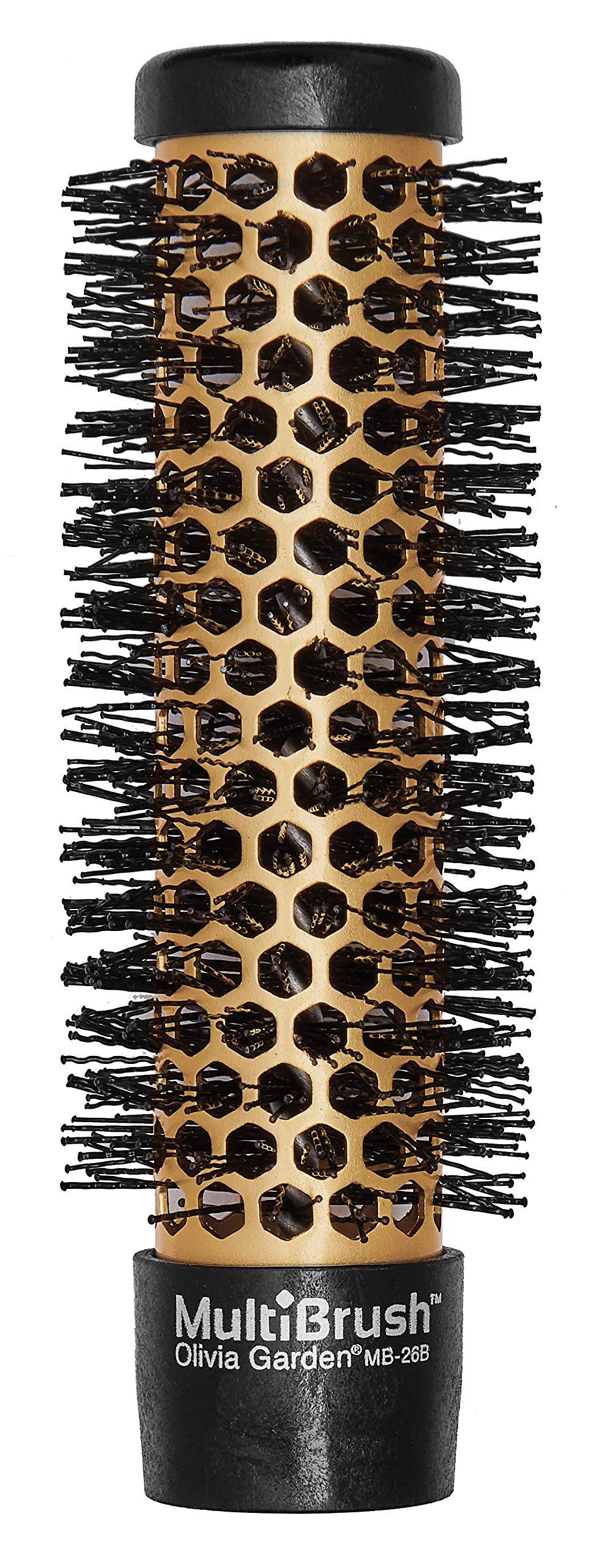 Olivia Garden Multibrush afneembaar vat Ø26mm Geel - 5414343015938