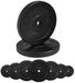 Rubberen G5 HT SPORT Rubberen gietijzeren schijven G5 HT SPORT Ø gat 25 mm, voor sportschool en thuissportschool, 0,5 tot 20 kg, voor halters en halters (2 x 2 kg)