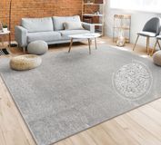 Paco Home Vloerkleed Zilver 240x340 cm
