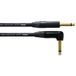CORDIAL CSI3PR-GOLD - Instrumentenkabel Studio Jack Recht/Hoek 3m