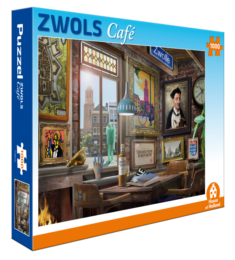 House of Holland Zwols Café Puzzel (1000 stukjes)