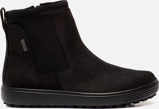 ECCO Soft 7 Tred W Chelsea boots zwart Nubuck - Dames - Maat 40