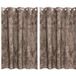 Rideaux en velours Cappuccino 2 pcs 175 x 140 cm