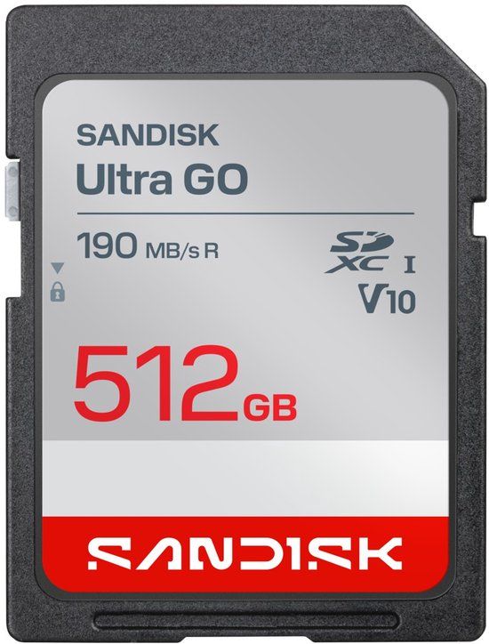 SanDisk SDXC Ultra GO 512GB