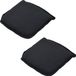 Lesli Living Coussin de chaise - 4x - anthracite - 46 x 47 cm