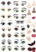 Graine Creative GC Stickers Gezichten 124 stuks