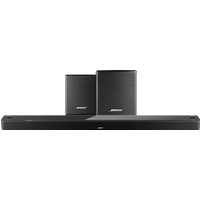Bose Smart Ultra Soundbar Zwart + Bose Surround Speakers Zwart