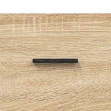 VidaXL Dressoir Sonoma-eikenhout, 69,5 x 34 x 90 cm