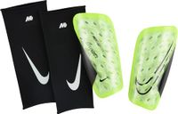 Scheenbeschermers Nike Mercurial Lite Superlock voetbalscheenbeschermers, Volt/Barely Volt/Zwart, DN3609-702, M