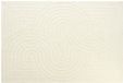 Vente-unique Tapijt 100% handgetufte wol - 160 x 230 cm - Gebroken wit - 2000 g/m² - LUZAN