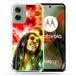 Versterkte Motorola Versterkte hoes voor Motorola G55 5G Muziek Bob Marley Color