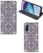 B2Ctelecom Flipcover OnePlus Nord CE 5G - Flower Tiles - Book Case