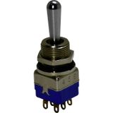 APEM 12147AX408 12000 Serie Basculer interrupteur Momentané/0/momentané 1 pièce(s)