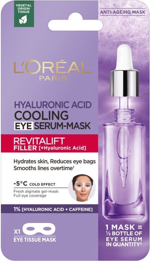L'Oréal Paris Revitalift Filler Cooling Eye Serum-mask - 11g