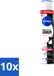 Nivea Deospray Invisible Black & White Original - 250 ml - Voordeelverpakking - 10 stuks