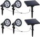 Lumisky Set van 2 gekoppelde zonne-spotlights 400LM FAMILY SPIKY