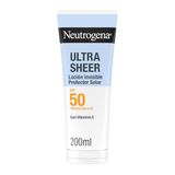 Neutrogena Ultra Sheer Lotion SPF 50 Corps, 200 ml