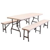 Buitengewoon Boet Party Set Tafel en 2 Banken