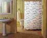 Homebain douchegordijn "Albatro", stof, 180 x 200 cm, blauw, 100%